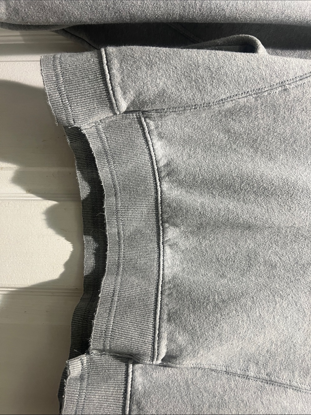 FP Movement by Free People Gray Washed Cropped Crew Sweatshirt - Picture 5 of 11